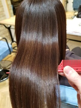 アクロスヘアーデザイン 武蔵小杉店(across hair design) 地毛風ストレート