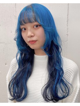 ベレーザ 渋谷(BELEZA) 2769ブルーサファイアインナーカラーヘルシースタイルバイカラー