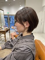 ネイロ 錦糸町(NeiRo)&nbsp;グレーベージュレイヤーロングアッシュカラー前髪パーマ