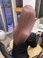 ミラ(MILA) 艶のある可愛いピンク/髪質改善トリートメント