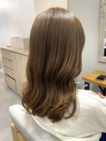 サロン LH(salon LH)&nbsp;艶髪カラー/ロング/キャメルブラウン