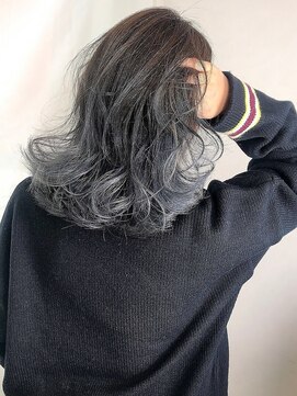 アレンヘアー 甲南本通り店(ALLEN hair) ショートミディエッジカラー