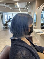 フェイス 石川町 (FACE)&nbsp;ブルーカラー/ウルフカット/エンドウ