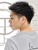 ヨシザワインク プレミアム 築地店(YOSHIZAWA Inc. PREMIUM)&nbsp;10代20代カジュアルツーブロックアップバングフェード