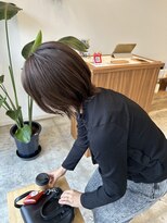 ウイ(Ui) ミディアムレイヤー×大人ボブ