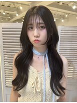 リコバイアフロート(riko by afloat)&nbsp;透明感カラー/ブルーブラック/レイヤーカット