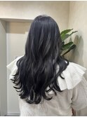 髪質改善カラー×ラベンダーグレージュ×暗髪×艶髪×神戸三宮