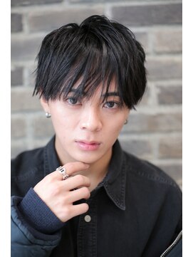 メンズサロン ルーブ 新潟(メンズサロンLOOB) シャドウパーマ波巻きスパイラル韓国風ニュアンスパーマ