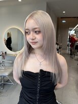 ソル ジングウマエ(SOL JINGUMAE) ホワイトレイヤー/ハッシュカット/ホワイトカラー