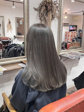 ヘアメイク アンフィ(amphi) 春色＊透明感グレージュ..~*＊.