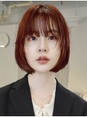 天神 ハイトーンカラー ブリーチカラー レイヤーカット