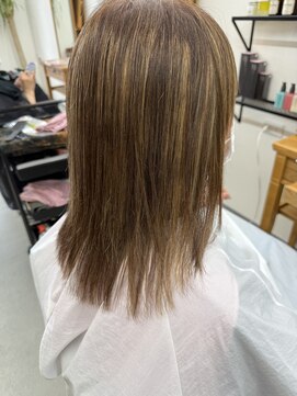 ラボ ヘアー(lab hair) ハイライト/白髪ぼかし