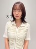 【暑い時期におすすめ♪】前髪縮毛矯正＋カラー＋クイックトリートメント