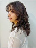 レイヤー レイヤーパーマ パーマミディアムレイヤー