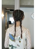 ヘアアレンジ/参列ヘア/タイトヘアアレンジ