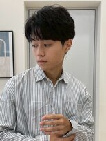 ハニー 町田(HONEY)&nbsp;コンマセンターパート/黒髪/アクティブショート/ツーブロパーマ3