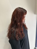 ウクラ バイ レシッド 池袋(uchla by rcid)&nbsp;秋艶髪☆オレンジカラーが際立つロングウェーブ