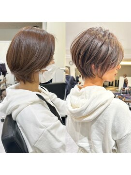 バンプ ギンザ(BUMP GINZA) 30代40代50代ショート白髪ぼかし銀座丸みくびれ井