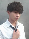 【arietta杉山】メンズ波巻きシャドウパーマ/ビジネス好印象