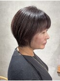クラゲヘアー/小顔に見せるヘア/ココアベージュ/鶴ヶ峰SK118