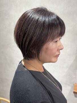 エンクス(enx) クラゲヘアー/小顔に見せるヘア/ココアベージュ/鶴ヶ峰SK118