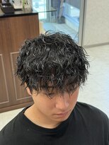 アラカワオム(homme)&nbsp;ツイストスパイラルパーマ/20代/30代/40代/50代