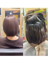 チチカカ(chichikaka)&nbsp;【チチカカ】収まりの良いボブ縮毛矯正