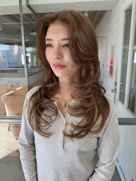 メロウマン(mellowman) バタフライレイヤー×ブリーチ無しダブルカラー【立川レイヤー】