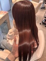 ルラブランシェ(Rula branche) 【髪質改善カラー】チェリーピンク