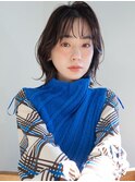 #イメチェンピンクベージュ前髪クール