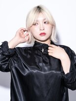 デイジー インデックスヘア 大島店(DAISY index hair) 顔周りレイヤーボブレイヤーカットブロンドカラーくびれヘア大島