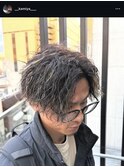 メンズツイストパーマ【メンズスパイラルパーマ】