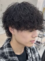 ノードオム 栄(NODE HOMME)&nbsp;シャドウパーマニュアンスパーマ波巻きスパイラルパーマ名古屋栄