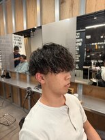 リレーションメンズヘアー(RELATION MEN'S HAIR)&nbsp;ツーブロックマッシュジェットモヒカンセンターパート