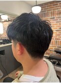 MEN’S HAIR/サーフカール/刈り上げセンターパート/武蔵小杉