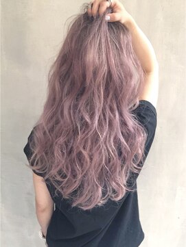 エメールヘア(aimere hair) ふんわりカールのピンクグレージュ☆