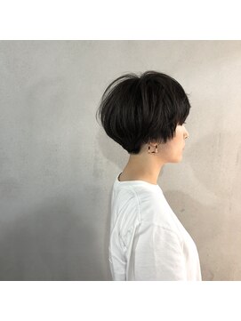 エヌ(N) N/92co. 刈り上げマッシュショート