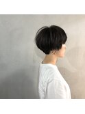 N/92co. 刈り上げマッシュショート