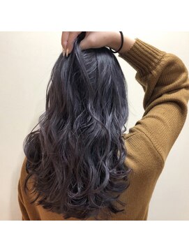 ノル(nol hair&spa) パープルスモーキーアッシュ