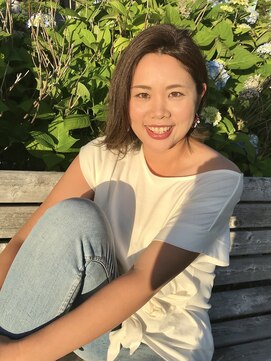 ヘアメイク マルナ 本店(HAIR MAKE MALUNA) ［MALUNA ヒマワリ］ツヤ感を与えて見せてくれるカーキベージュ