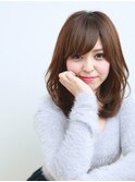 ふんわりワンカールミディ １カットver