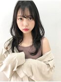 顔まわりレイヤーカット・シースルーバング