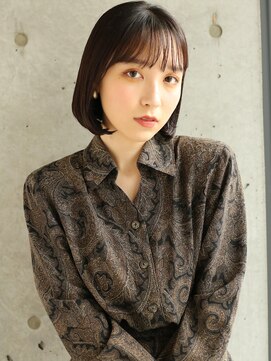 アンドレイ 表参道(andrey) 【ANDREY 宮村】ミニボブストレートワンカール