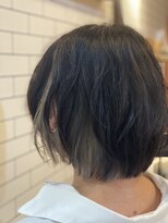 オーブ ヘアー リリー 博多2号店(AUBE HAIR lily) インナーグレーホワイト