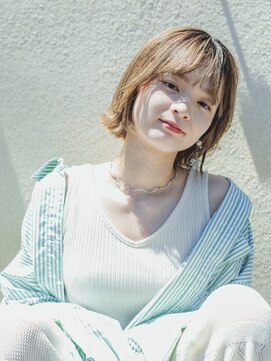 キッカ(kicca) 【kicca】外ハネボブ×顔周りレイヤー