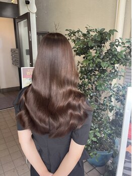 ゼン バイ ハピア 横浜(ZEN by happia)の写真/【9周年☆Anniversary】カットカラーTR6050円～で毎月通えるのが嬉しい♪高品質なTRメニューも多数ご用意◎