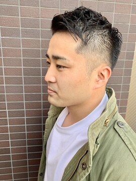 スーリール 西新店(Sourire) メンズショート×フェード☆