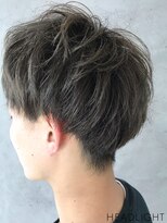 アーサス ヘアー デザイン 上野店(Ursus hair Design by HEADLIGHT) シルバーグレー×マッシュ_807m1547