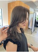 セミロングレイヤー