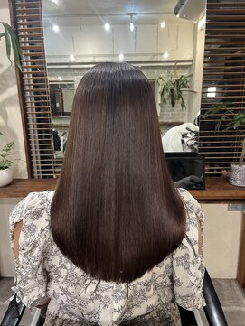 オルム 中目黒(orme) 髪質改善トリートメント×艶髪ケアカラー　チョコレートブラウン